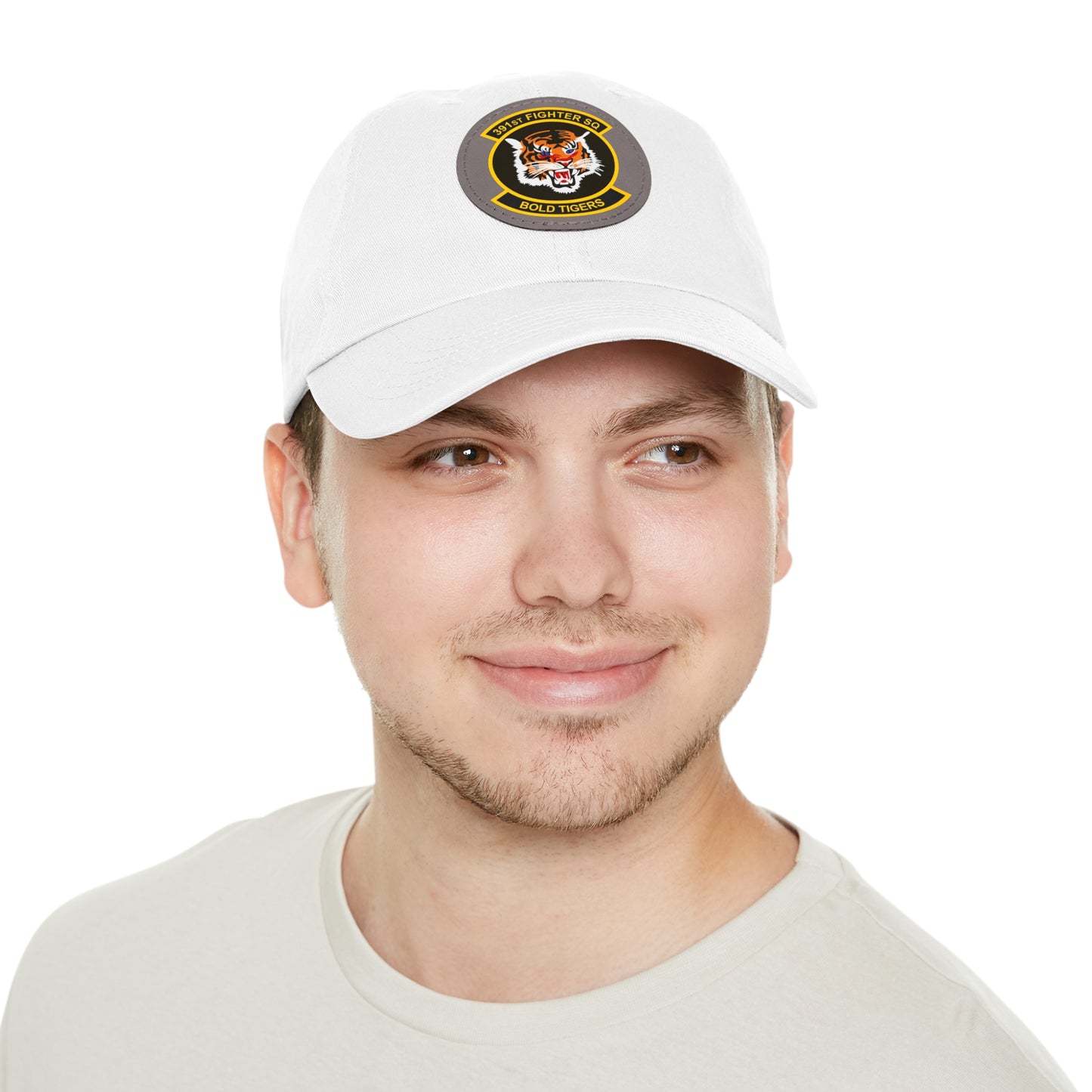 391FS Bold Tigers Leather Patch Hat, Multiple Colors