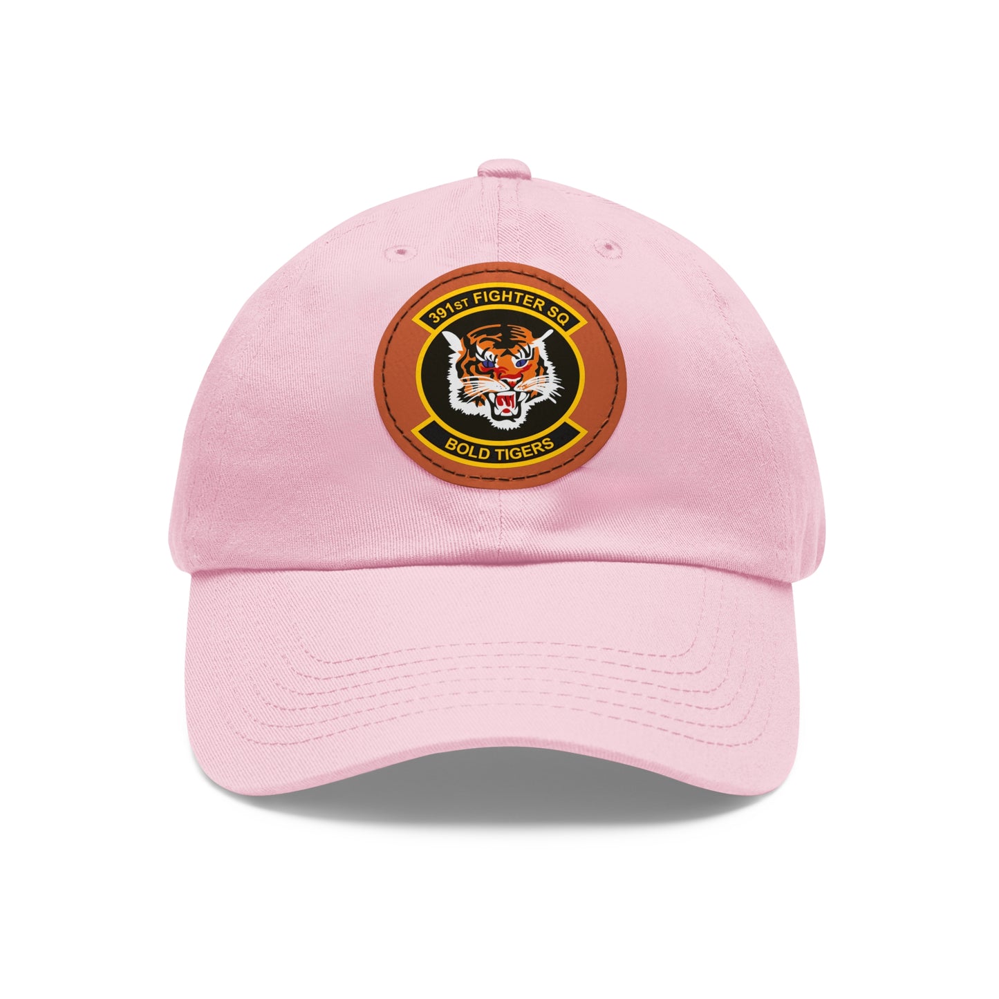 391FS Bold Tigers Leather Patch Hat, Multiple Colors