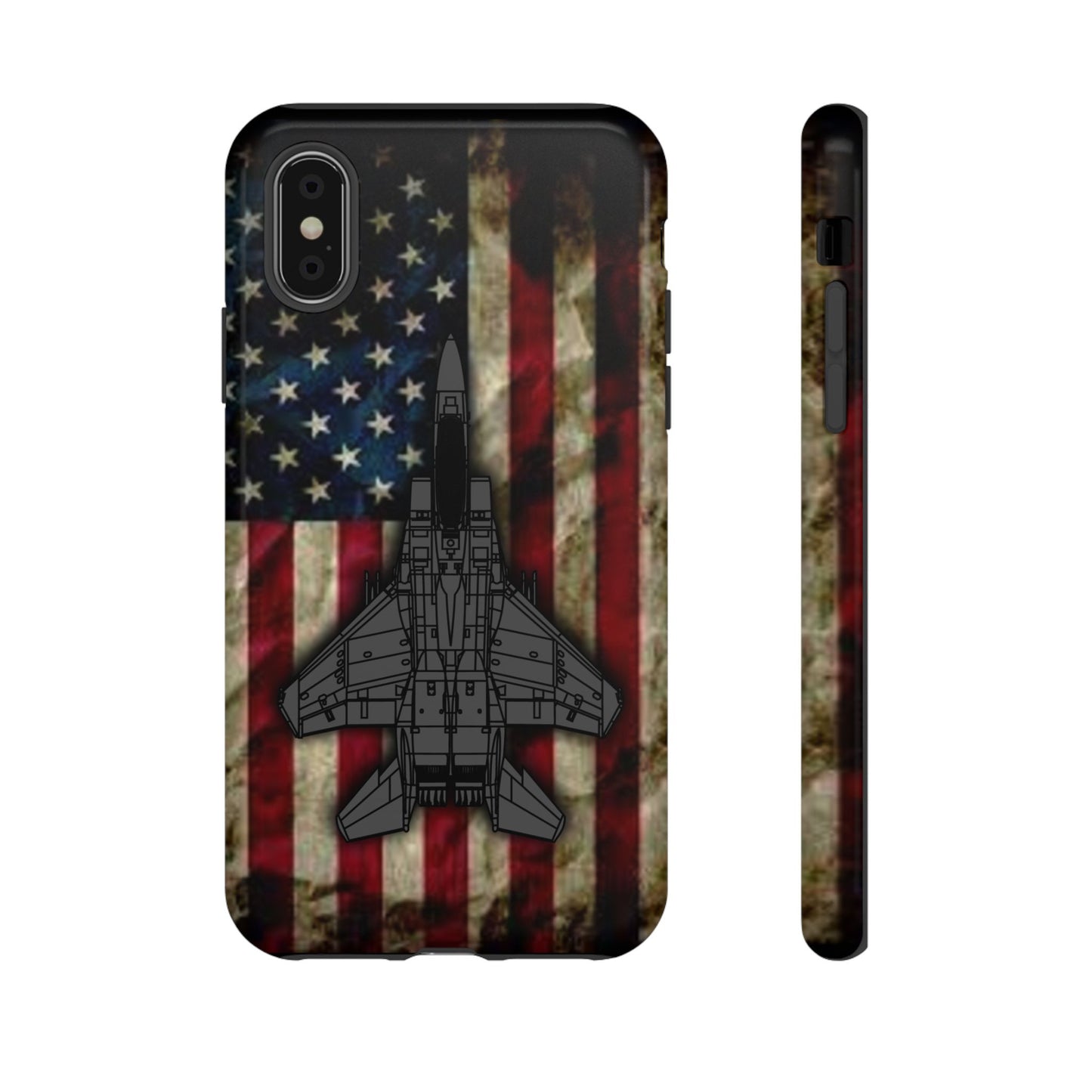 F-15E Old Glory Tough Cases for iPhone, Samsung, Google