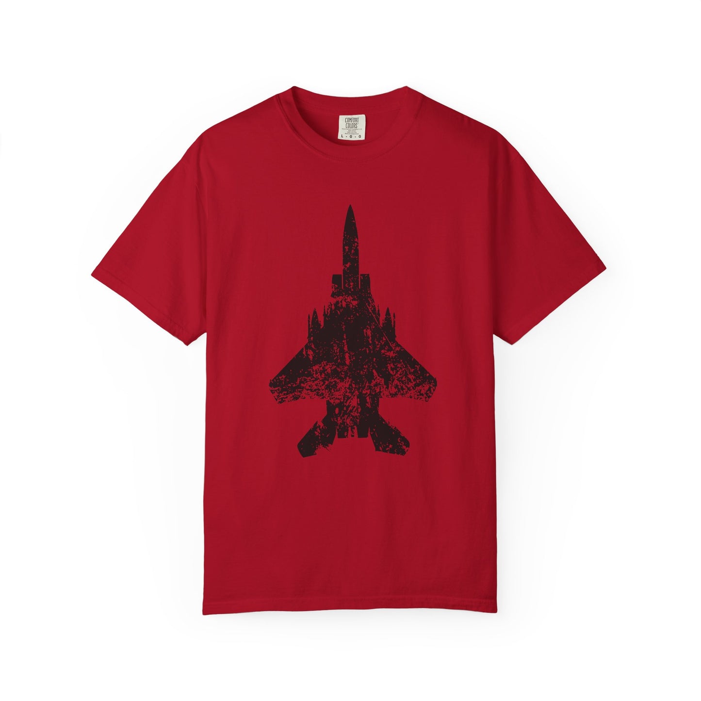 F-15E Grunge Comfort Colors Unisex T-Shirt, Casual Wear, Gift for Pilots, Aviation Lovers, Travel Enthusiasts, Plane Spotting