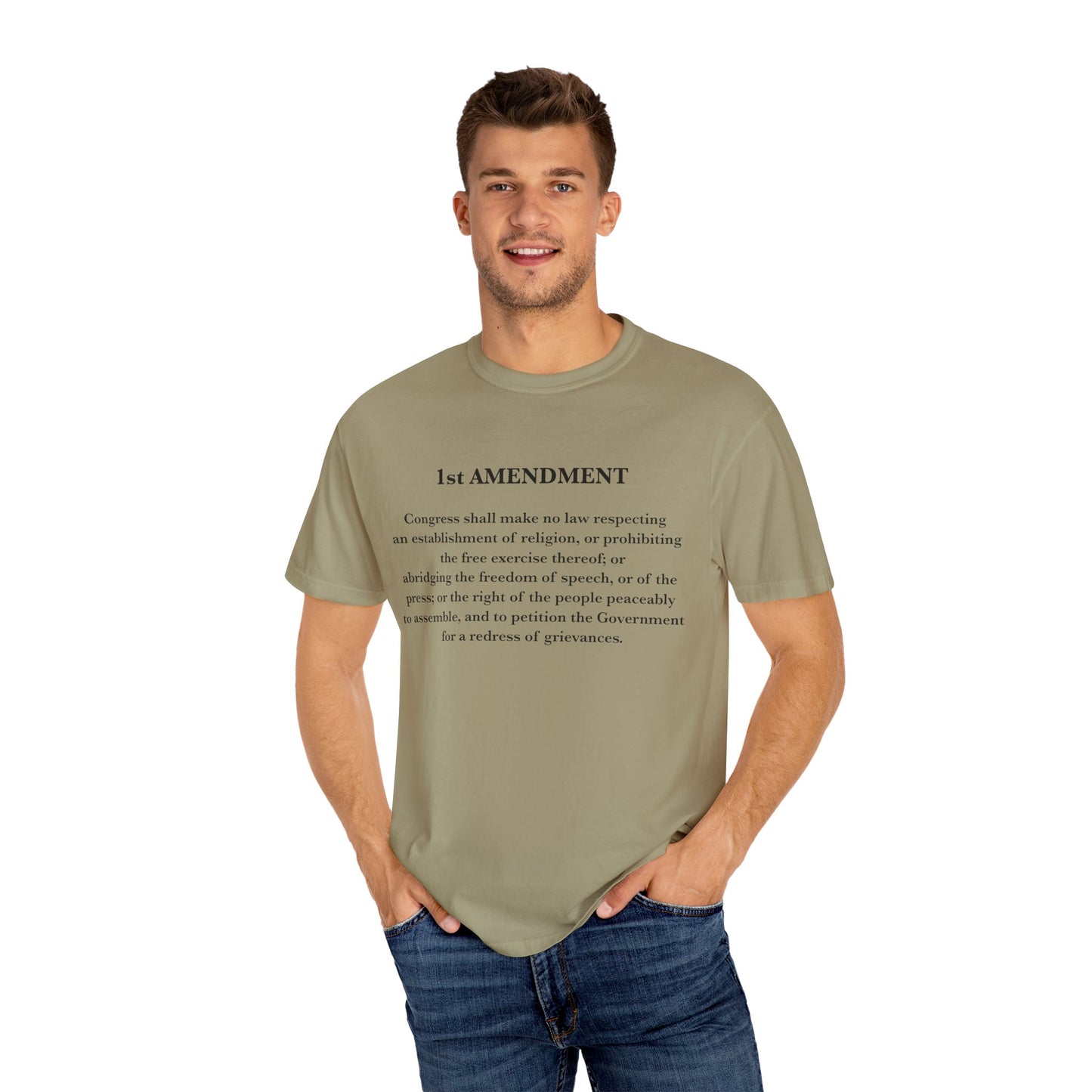 1st Amendment Comfort Colors Unisex T-Shirt, Casual Wear