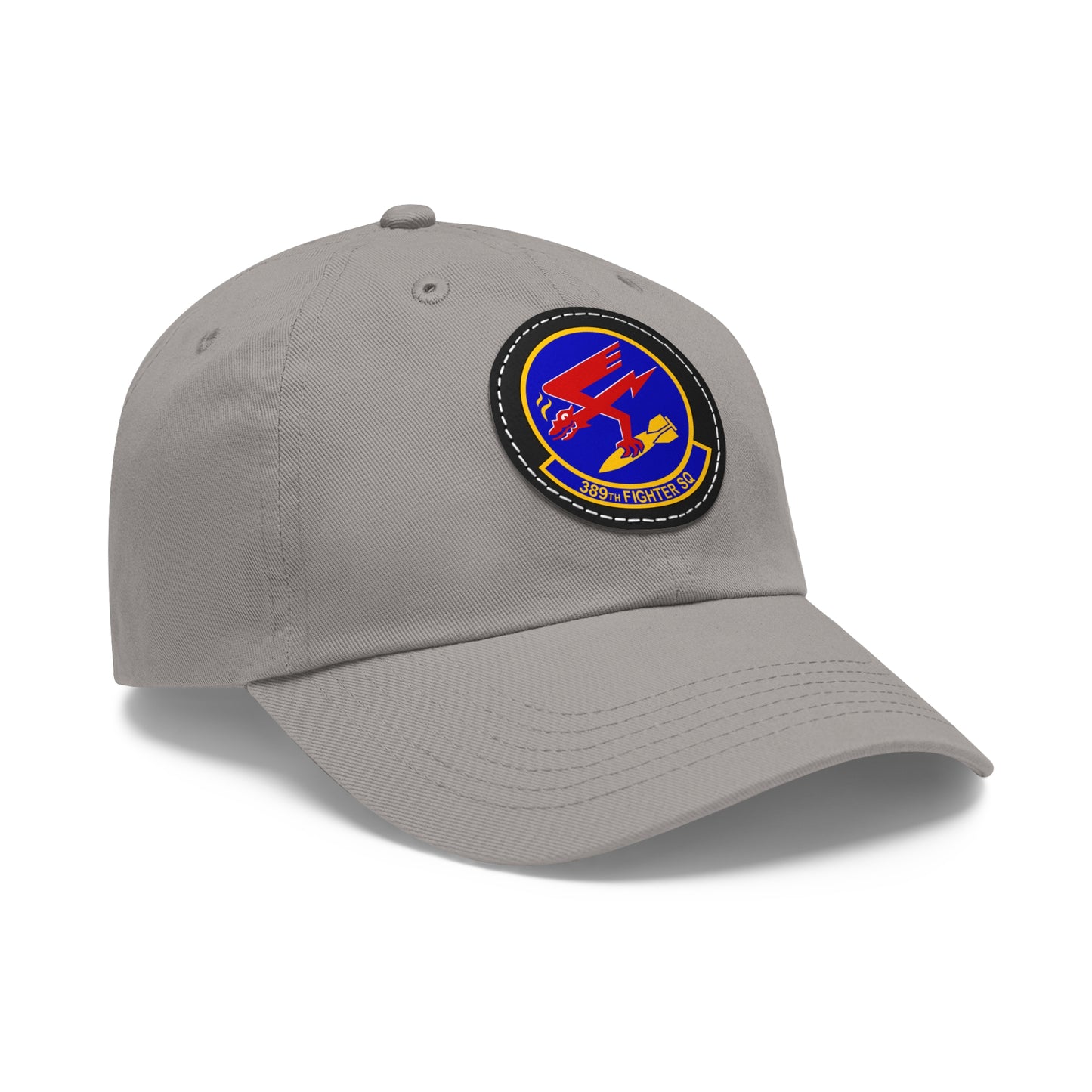 389FS T-Bolts Leather Patch Hat, Multiple Colors