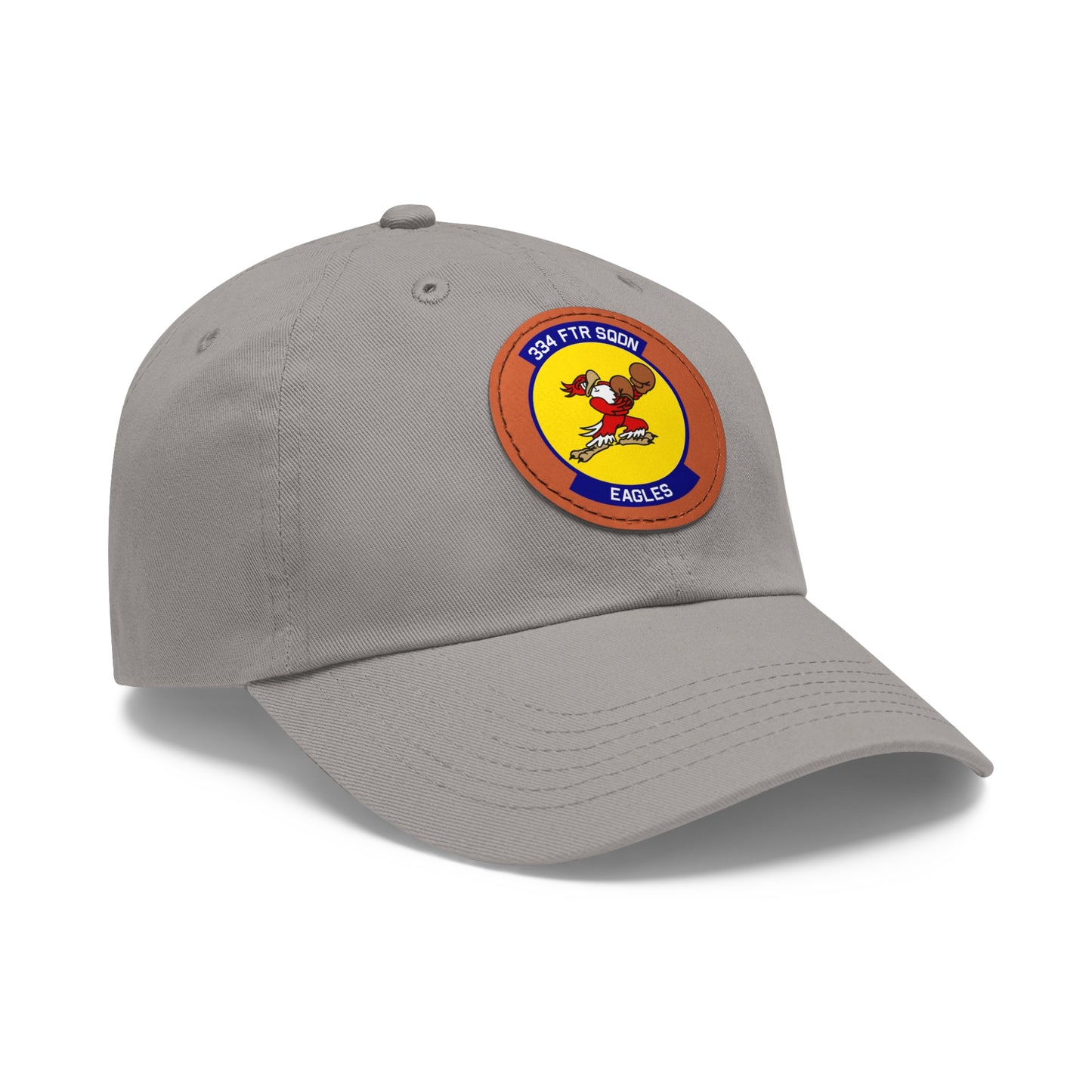 334FS Eagles Leather Patch Hat, Multiple Colors