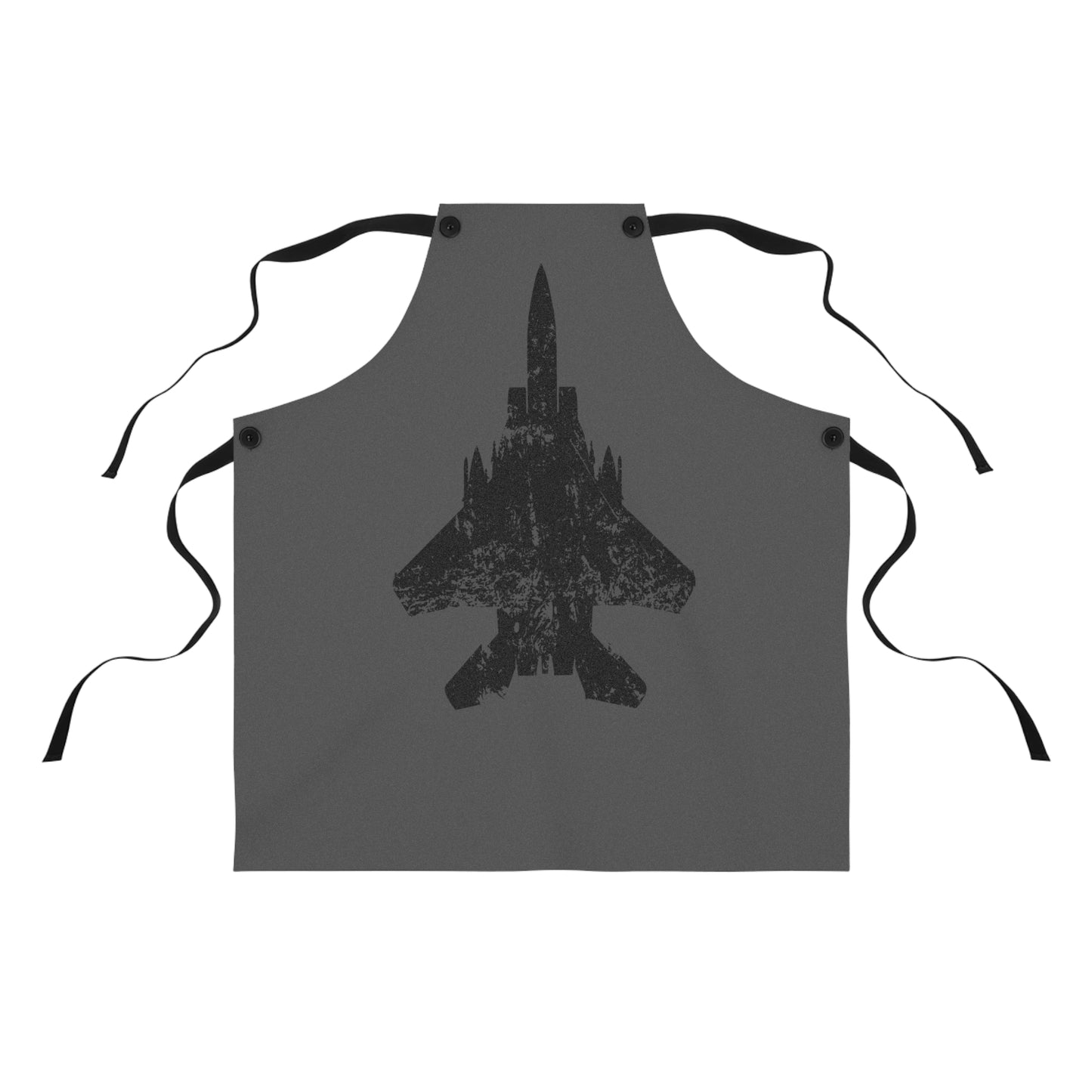 F-15E Weathered Top Silhouette Apron, Father's Day Gift