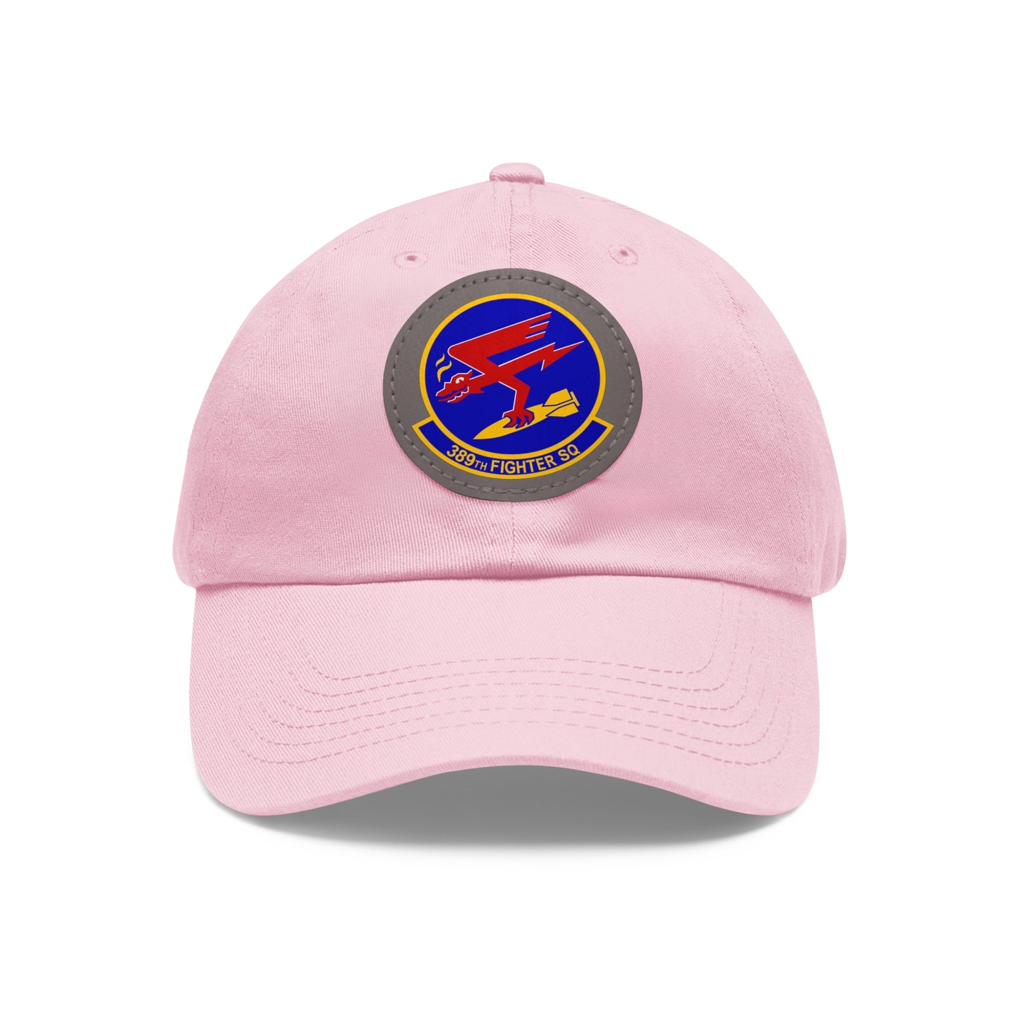 389FS T-Bolts Leather Patch Hat, Multiple Colors