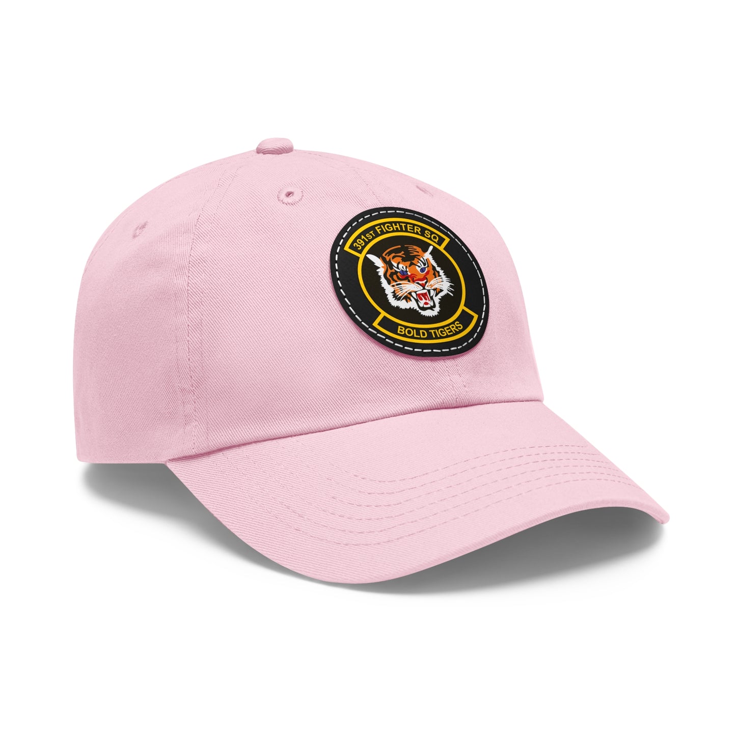 391FS Bold Tigers Leather Patch Hat, Multiple Colors