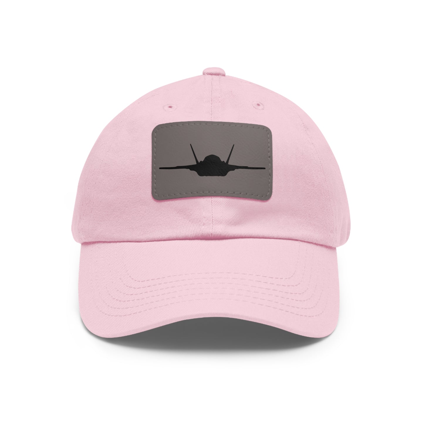 F-35B Silhouette Leather Patch Hat, Multiple Colors