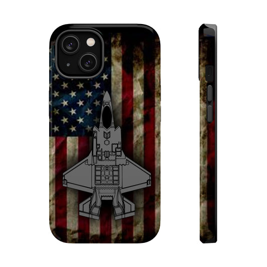 F-35A Old Glory Magnetic Tough Cases for iPhone & Samsung