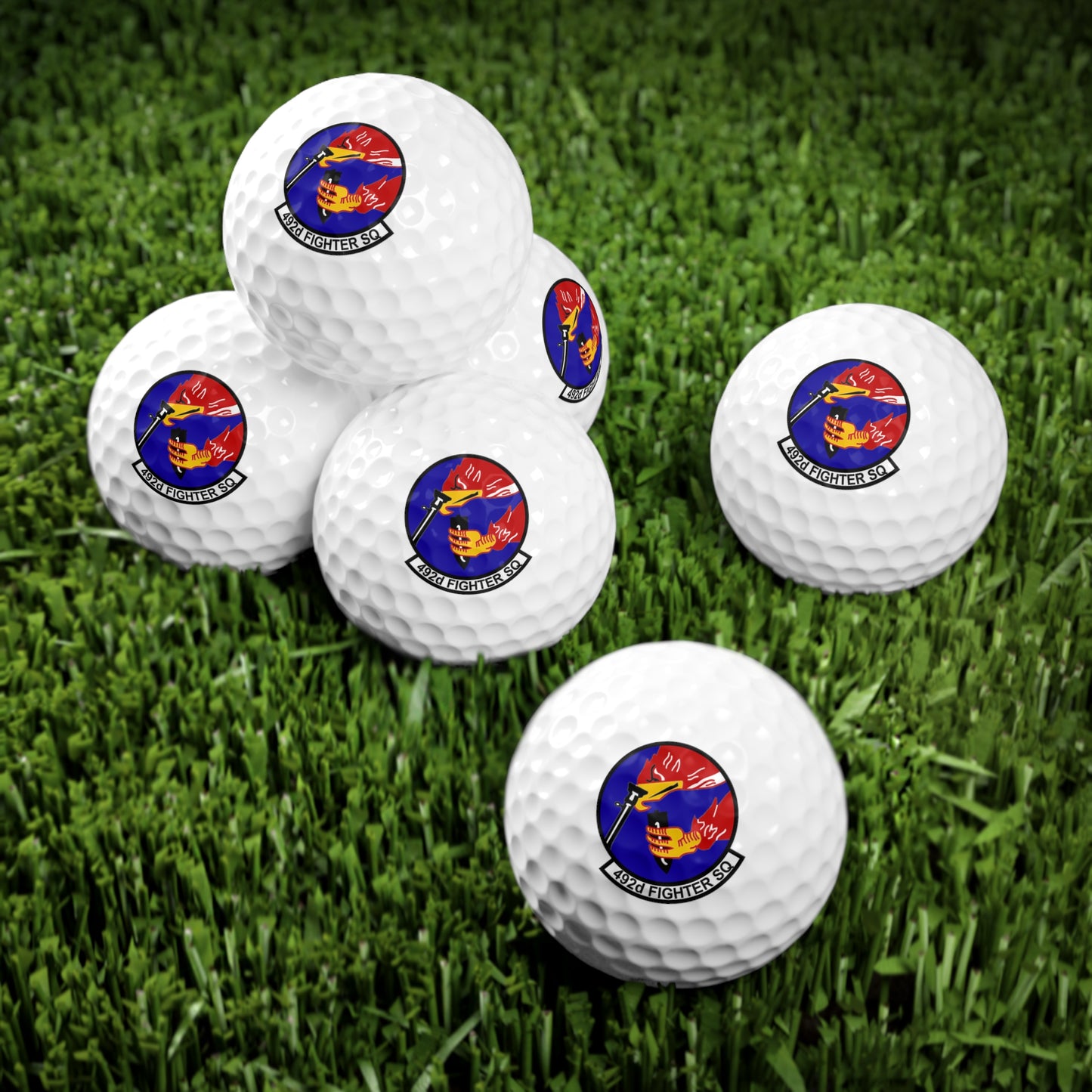 492FS "Bolars" Golf Balls, 6pcs
