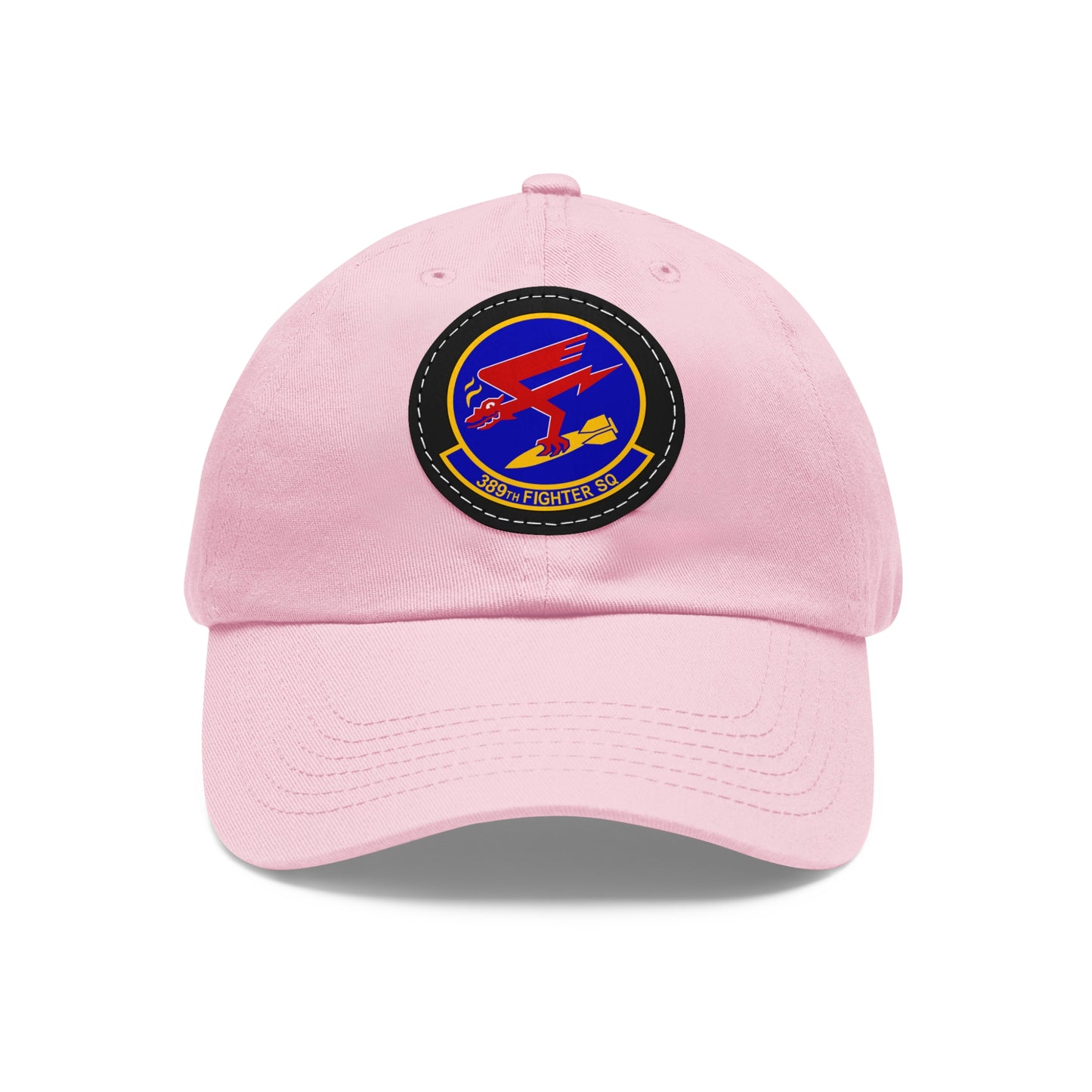 389FS T-Bolts Leather Patch Hat, Multiple Colors