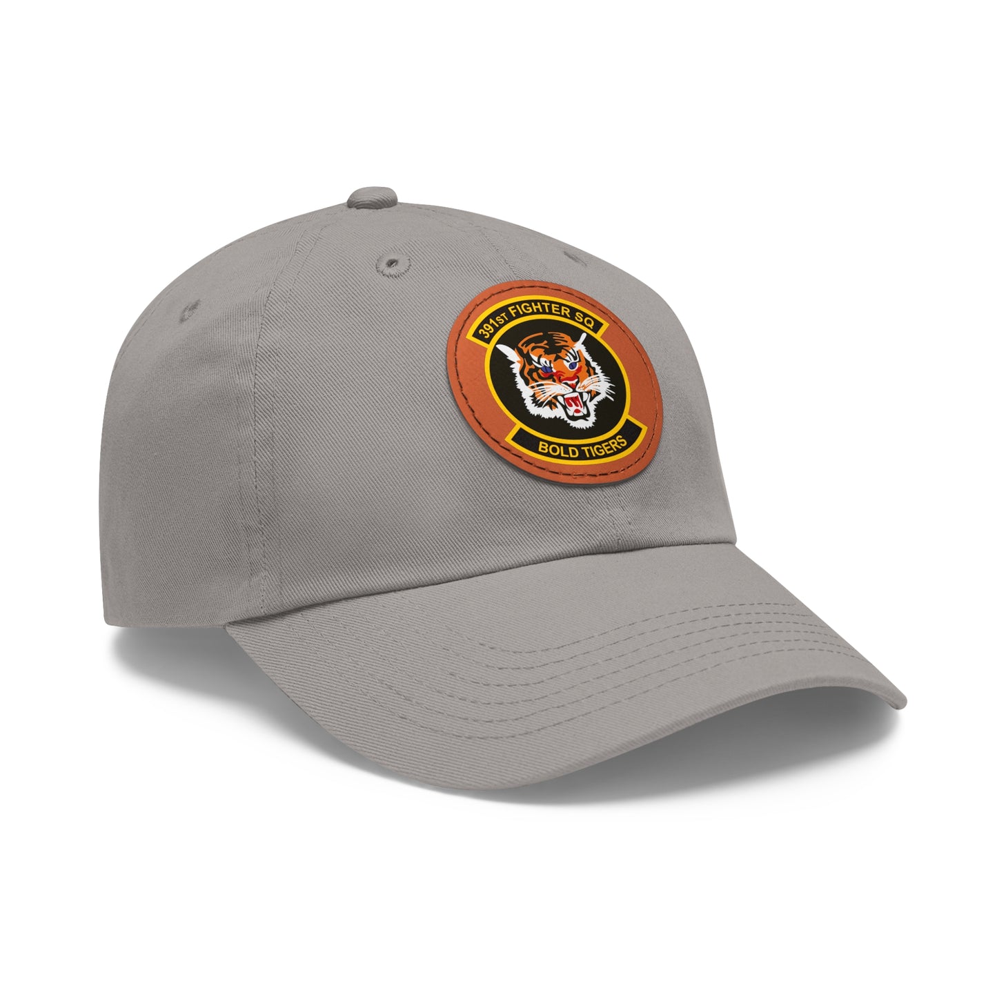 391FS Bold Tigers Leather Patch Hat, Multiple Colors