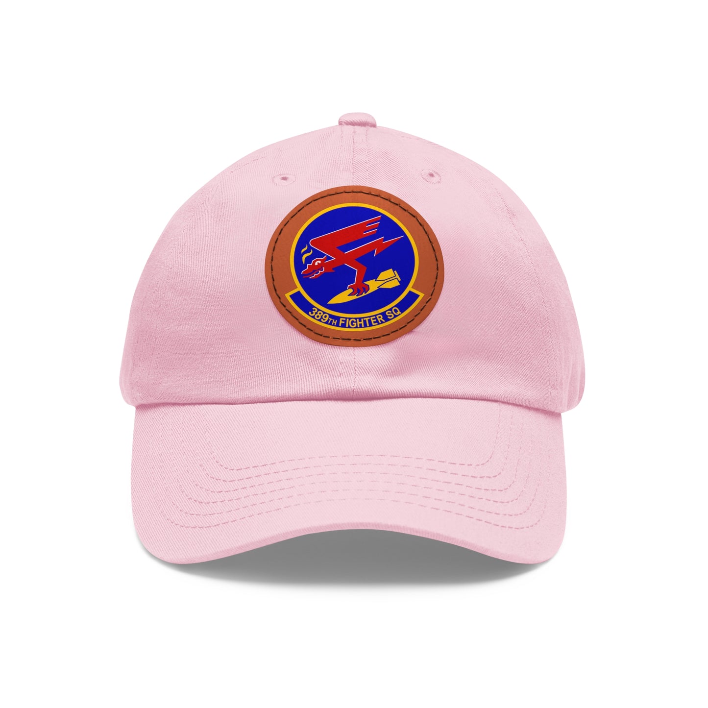 389FS T-Bolts Leather Patch Hat, Multiple Colors