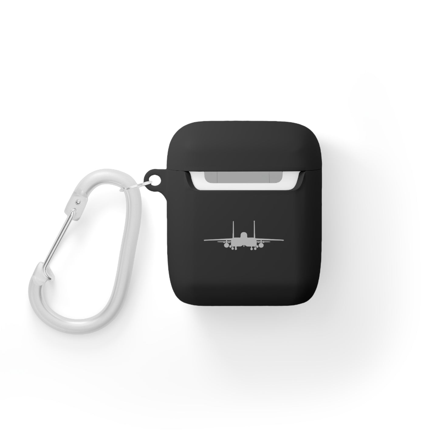 AirPods and AirPods Pro Case Cover, 333FS with F-15E Front Silhouette on Back