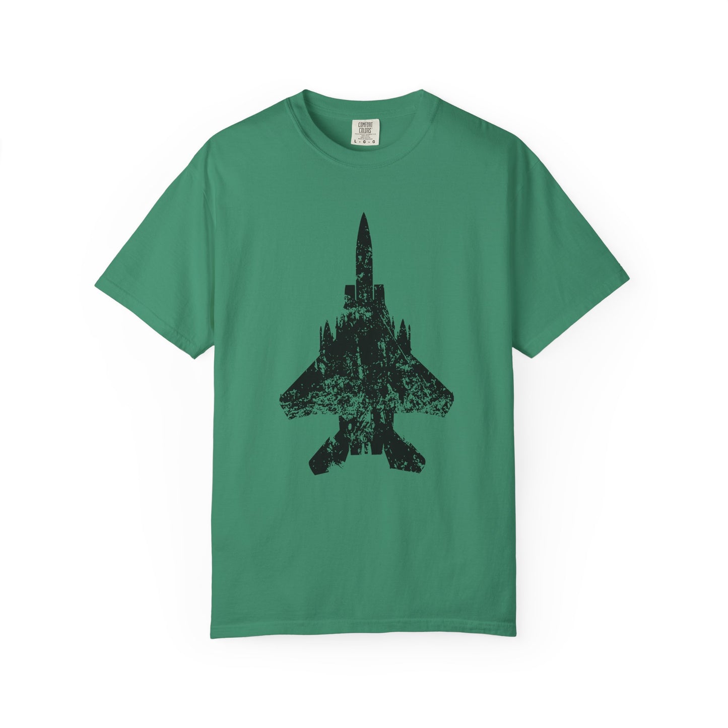 F-15E Grunge Comfort Colors Unisex T-Shirt, Casual Wear, Gift for Pilots, Aviation Lovers, Travel Enthusiasts, Plane Spotting