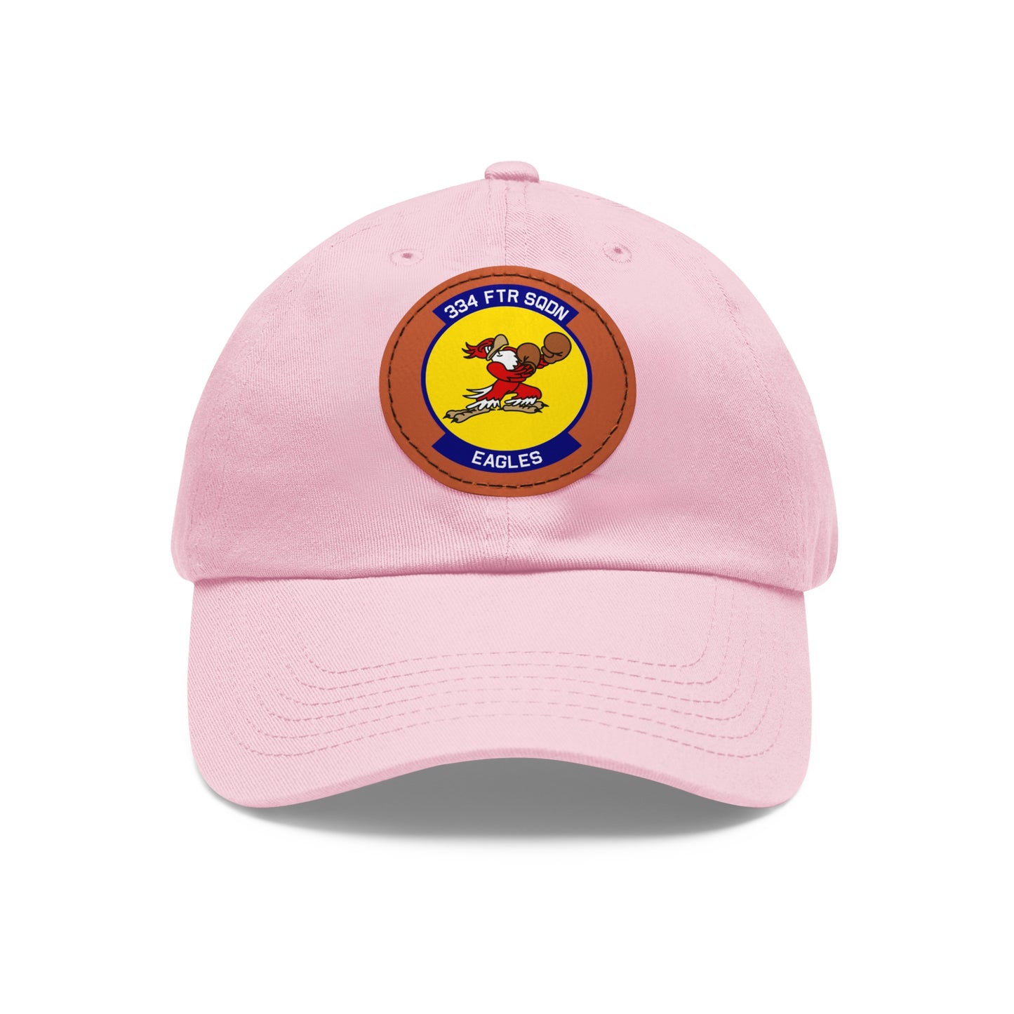 334FS Eagles Leather Patch Hat, Multiple Colors
