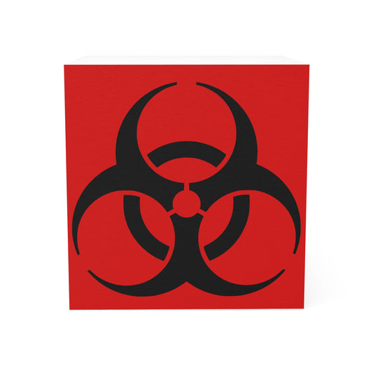 Biohazard Note Cube, 700 sheets, 3.37" x 3.37"