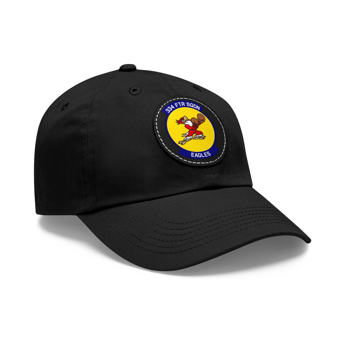 334FS Eagles Leather Patch Hat, Multiple Colors