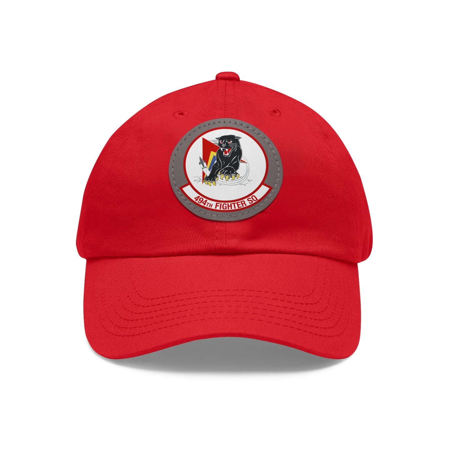 494FS Panthers Leather Patch Hat, Multiple Colors