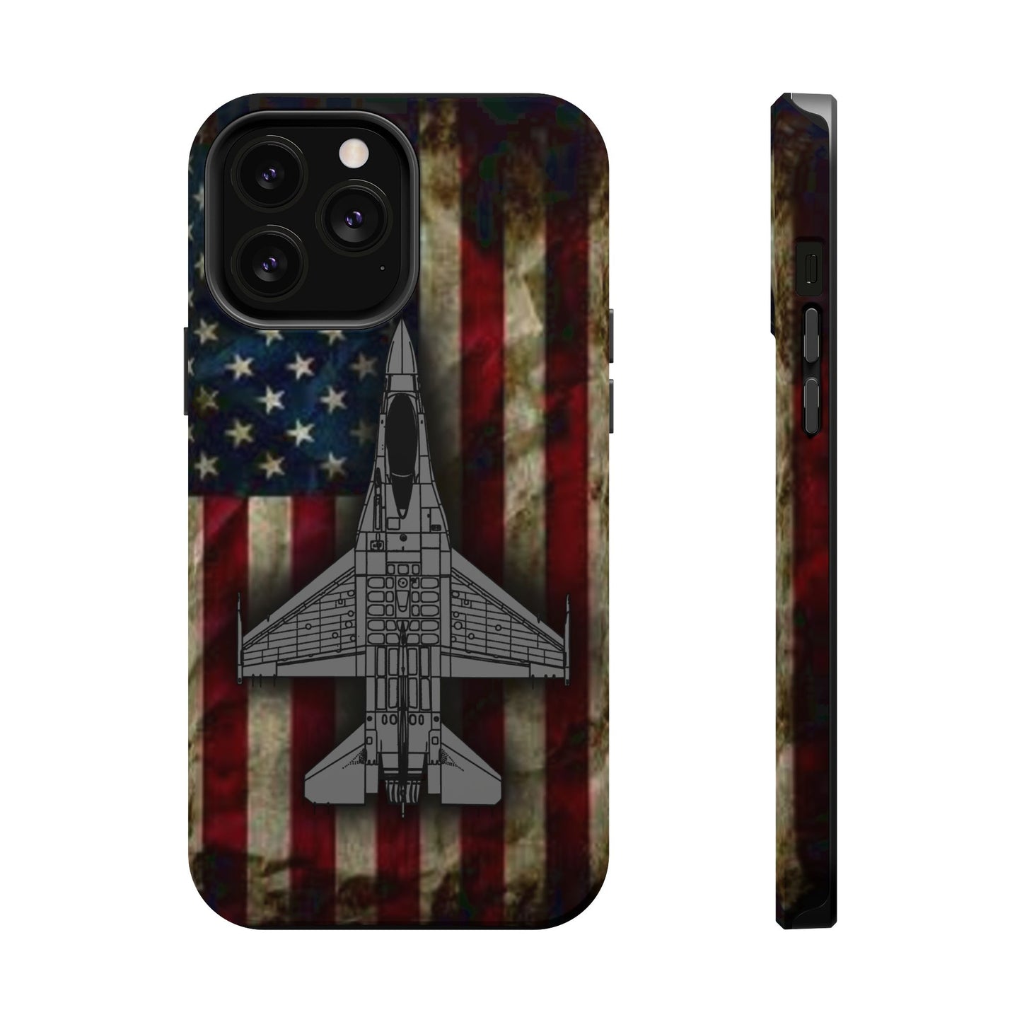 F-16 Old Glory Magnetic Tough Cases for iPhone