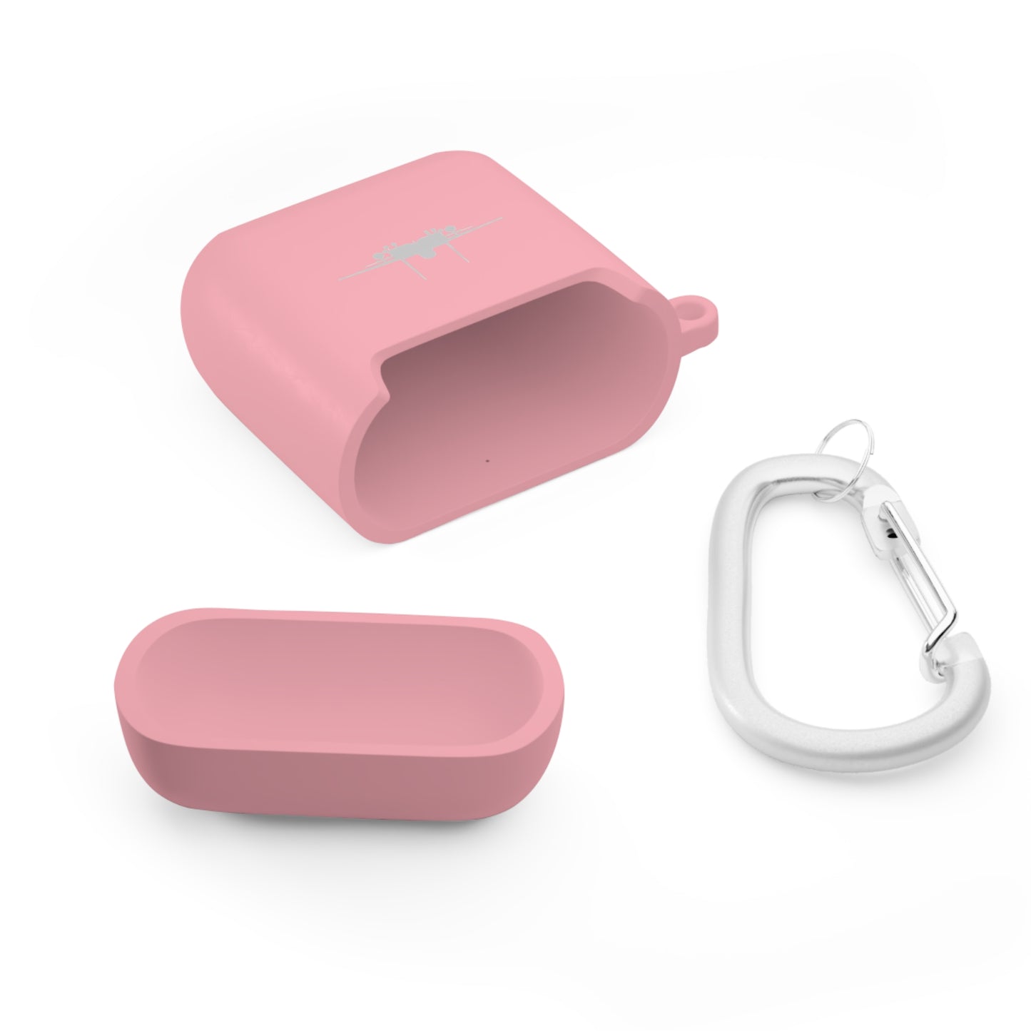 AirPods and AirPods Pro Case Cover, 333FS with F-15E Front Silhouette on Back