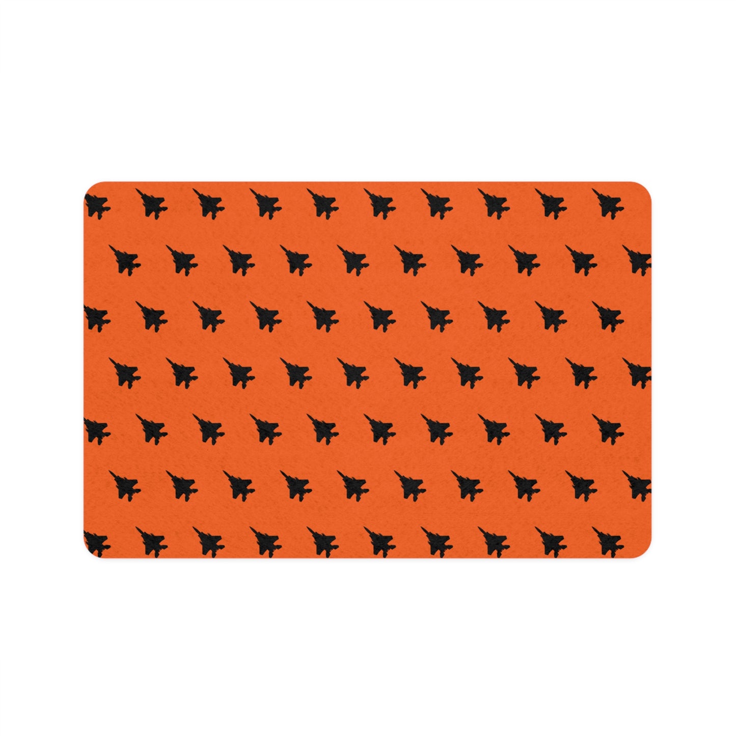 F-15E Pet Food Mat Orange (12x18)