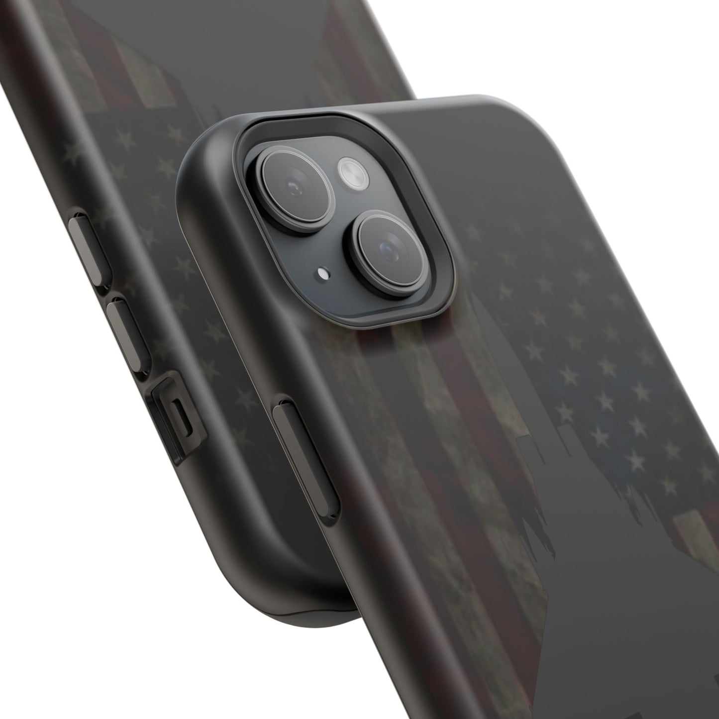 F-15E Silhouette Old Glory Magnetic Tough Cases for iPhone
