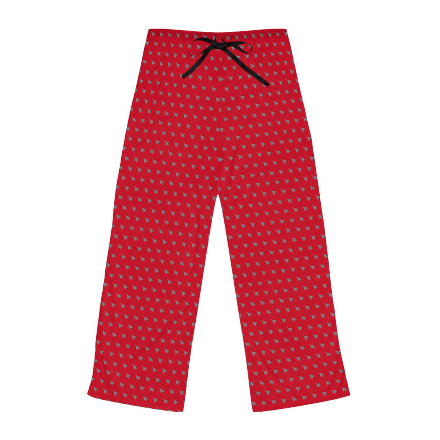 F-15E Women's Pajama Pants, Dark Red