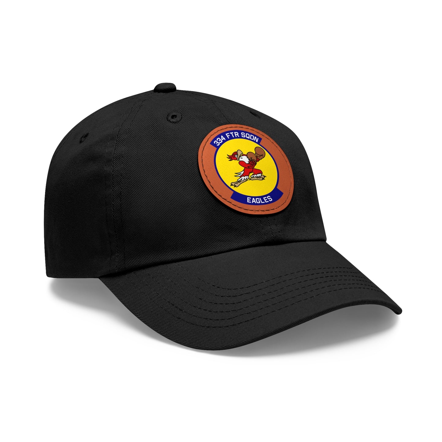 334FS Eagles Leather Patch Hat, Multiple Colors
