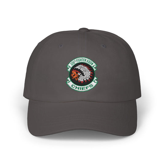 335th Fighter Squadron Classic Embroidered Hat, Multiple Color Options