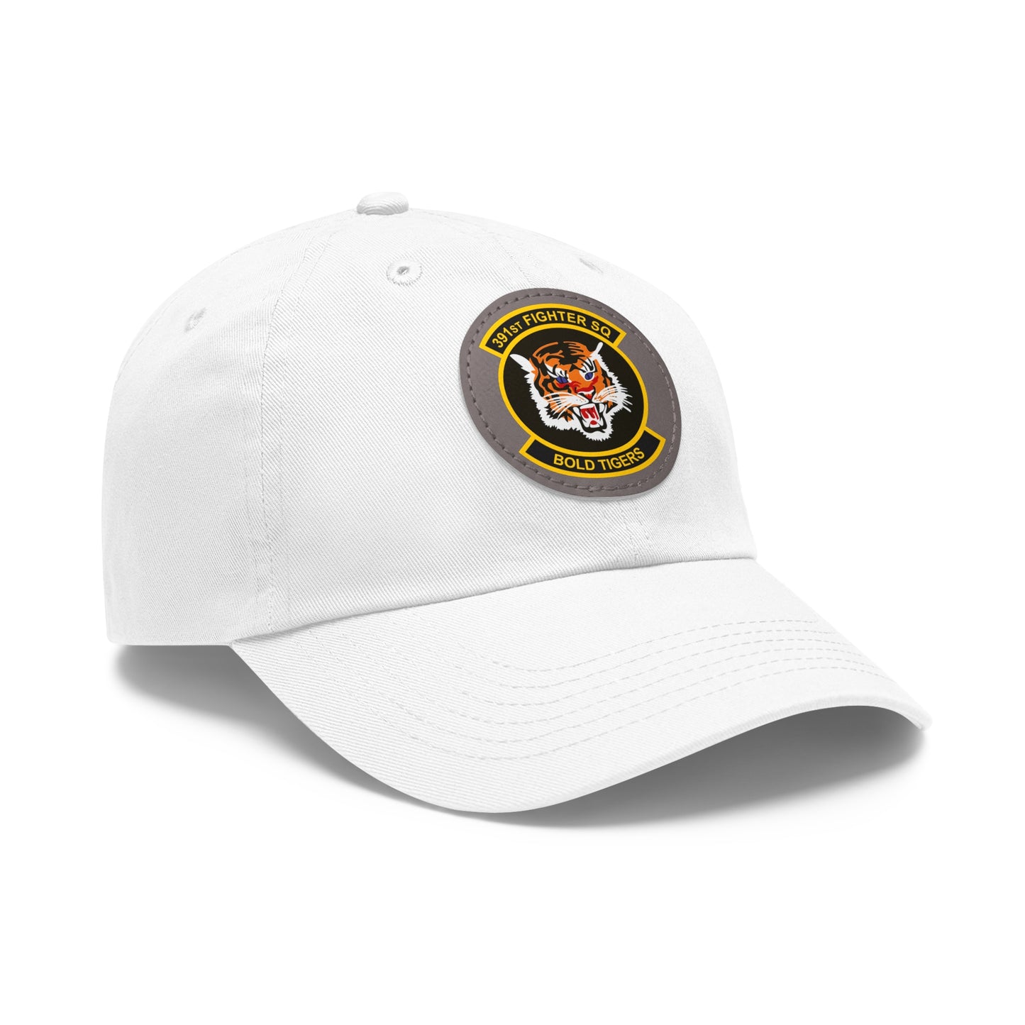 391FS Bold Tigers Leather Patch Hat, Multiple Colors