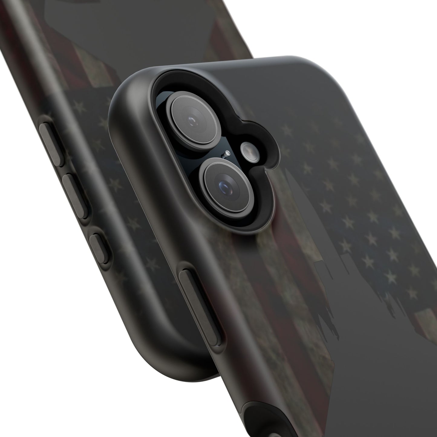 F-15E Silhouette Old Glory Magnetic Tough Cases for iPhone