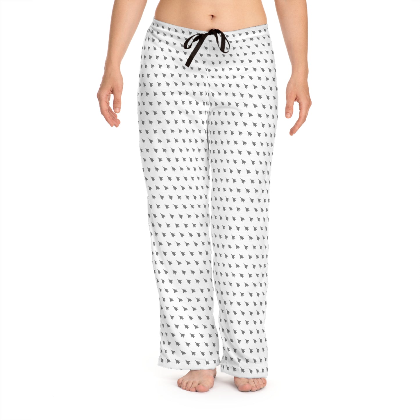 F-15E Women's Pajama Pants, White