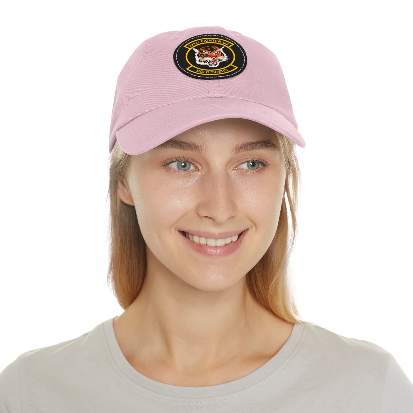 391FS Bold Tigers Leather Patch Hat, Multiple Colors
