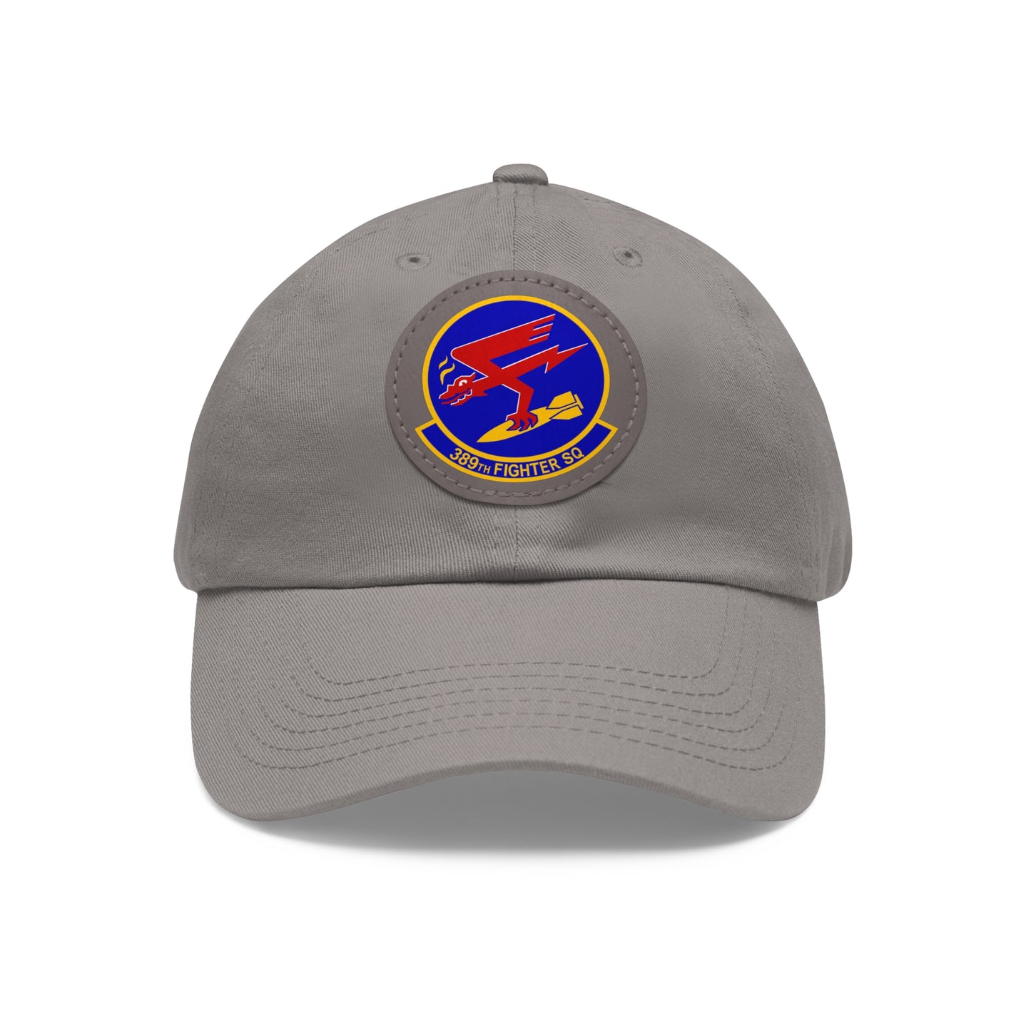389FS T-Bolts Leather Patch Hat, Multiple Colors