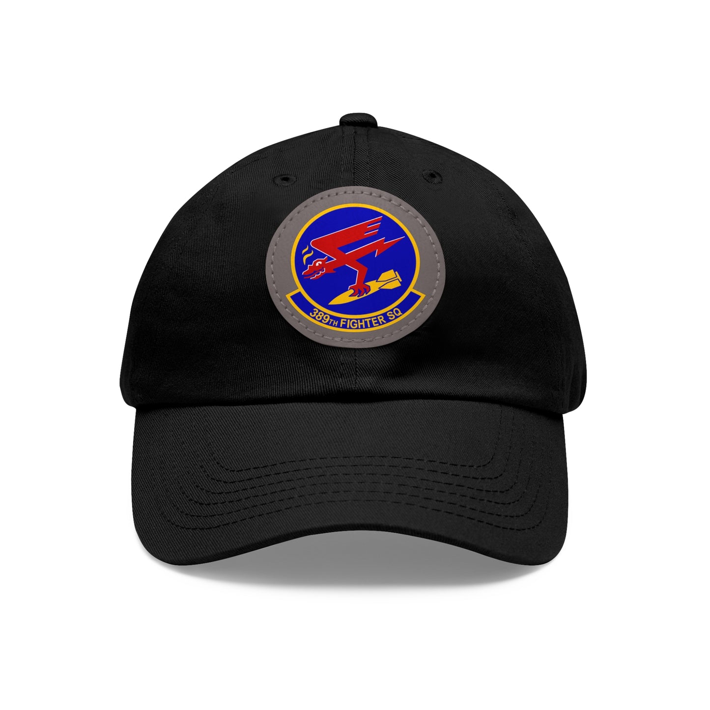 389FS T-Bolts Leather Patch Hat, Multiple Colors