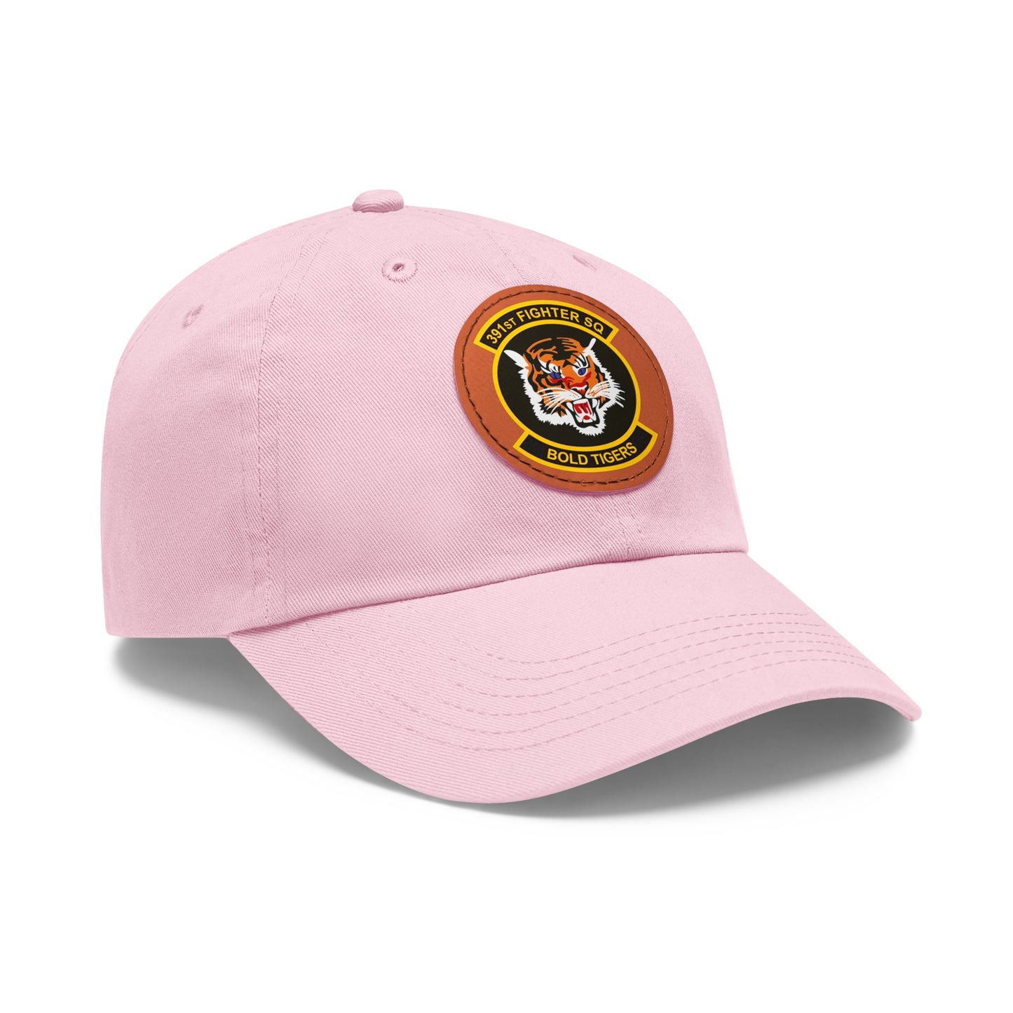 391FS Bold Tigers Leather Patch Hat, Multiple Colors