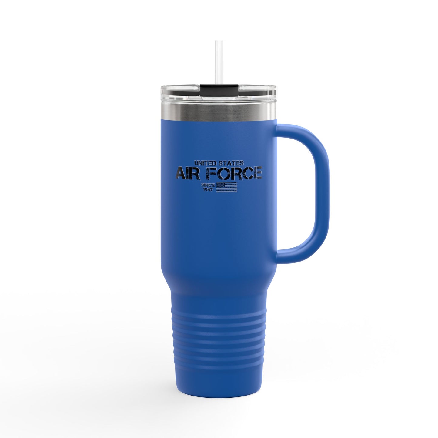 Adventure-Ready Travel Mug, 40oz, USAF, Multiple Color Options