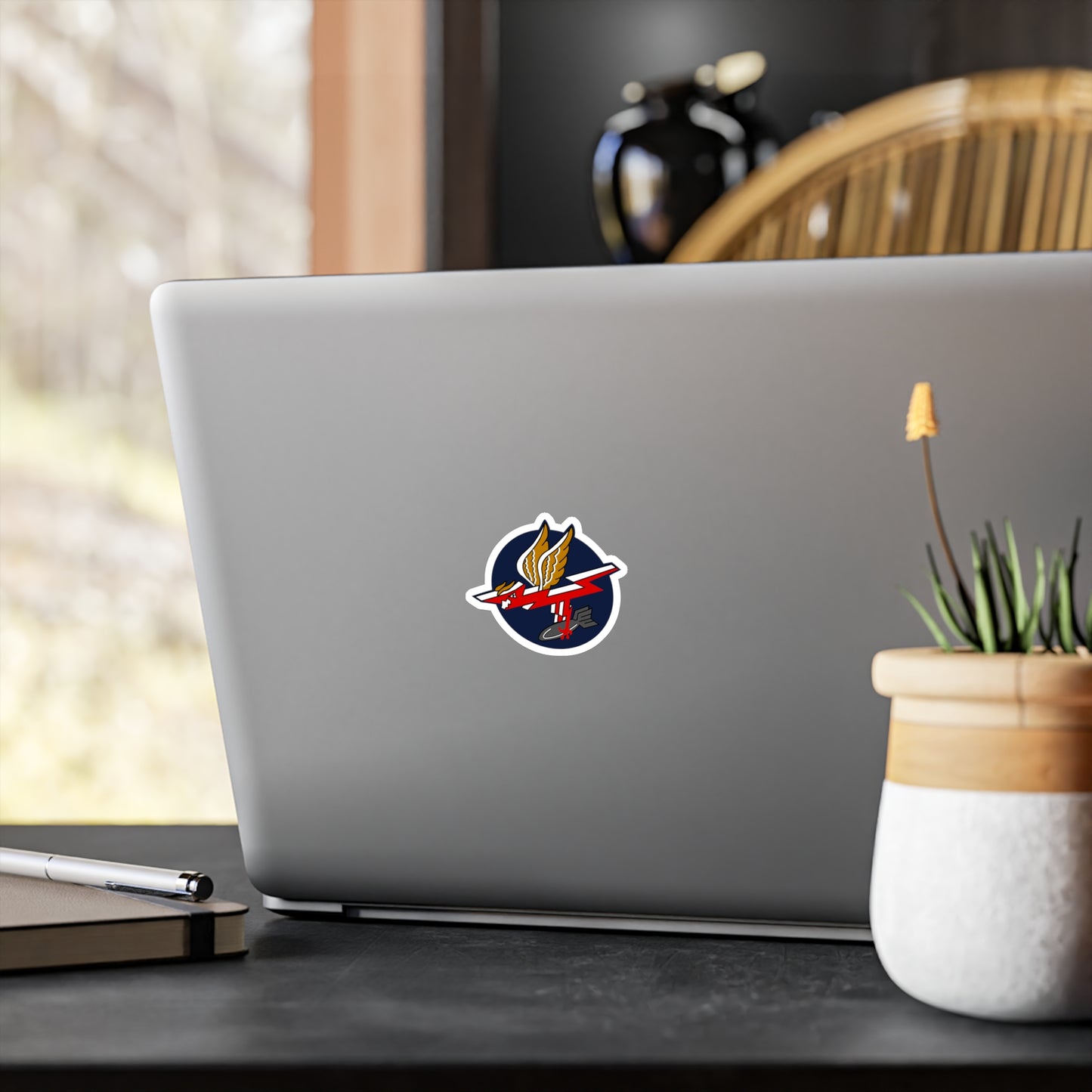 389FS "T-Bolts" Heritage Patch Vinyl Decal