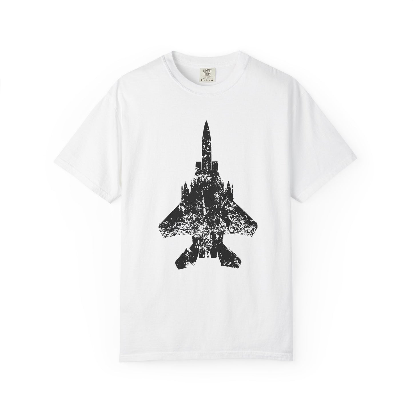 F-15E Grunge Comfort Colors Unisex T-Shirt, Casual Wear, Gift for Pilots, Aviation Lovers, Travel Enthusiasts, Plane Spotting