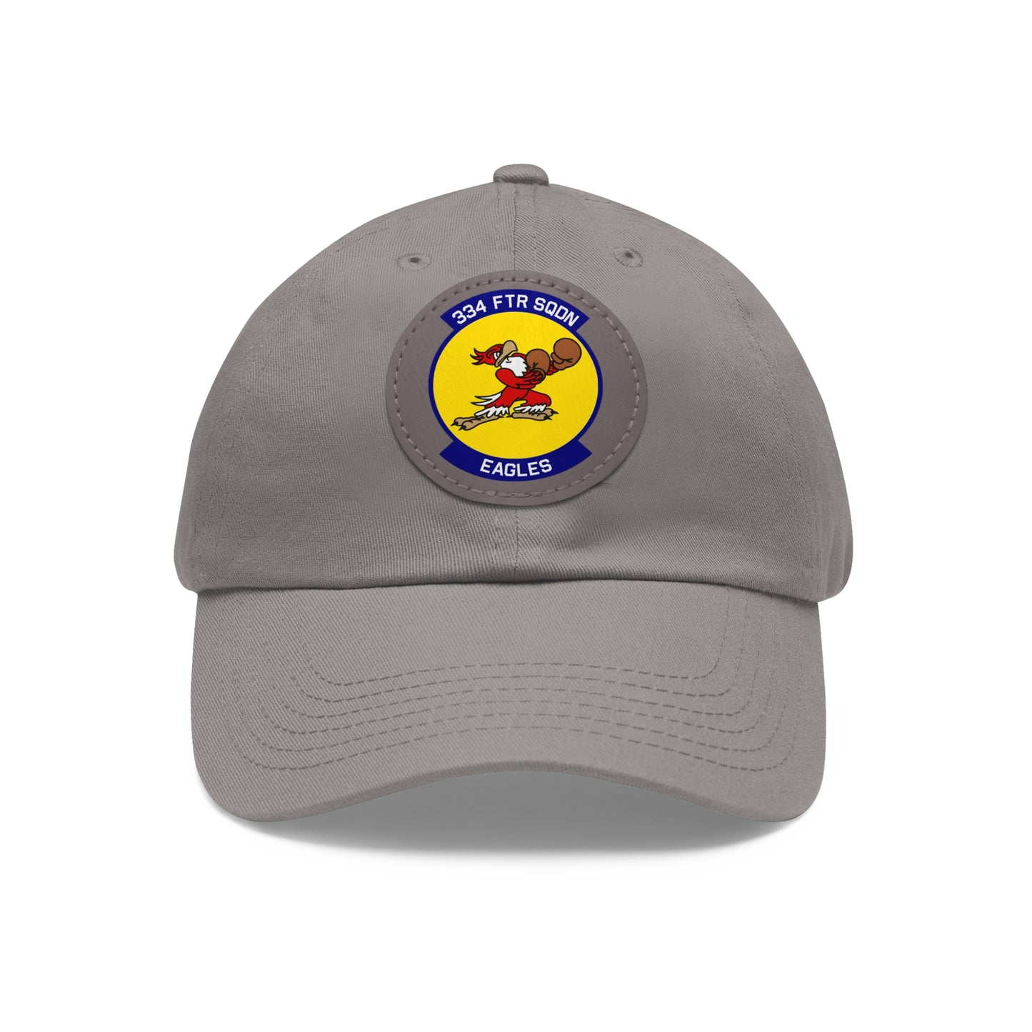 334FS Eagles Leather Patch Hat, Multiple Colors