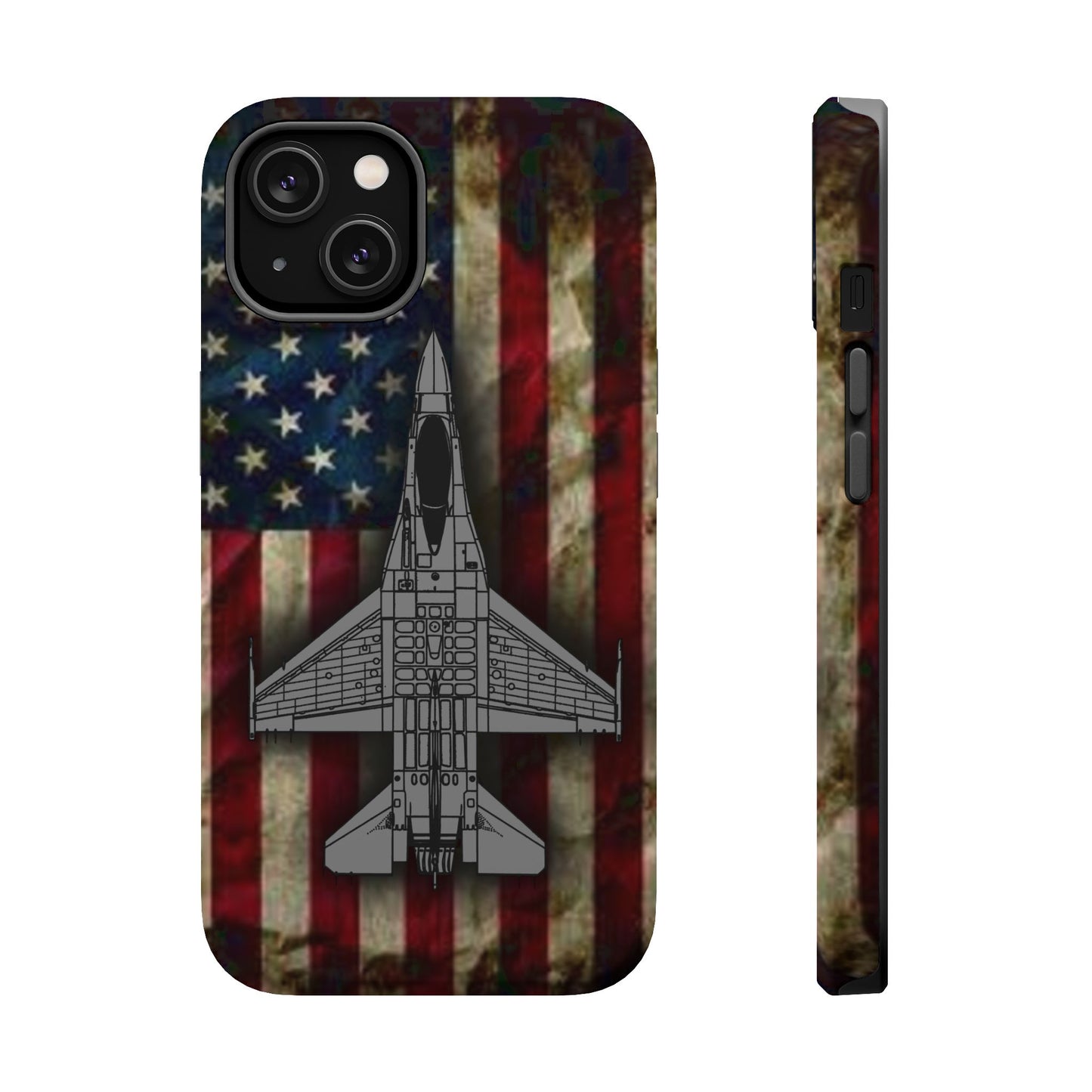 F-16 Old Glory Magnetic Tough Cases for iPhone