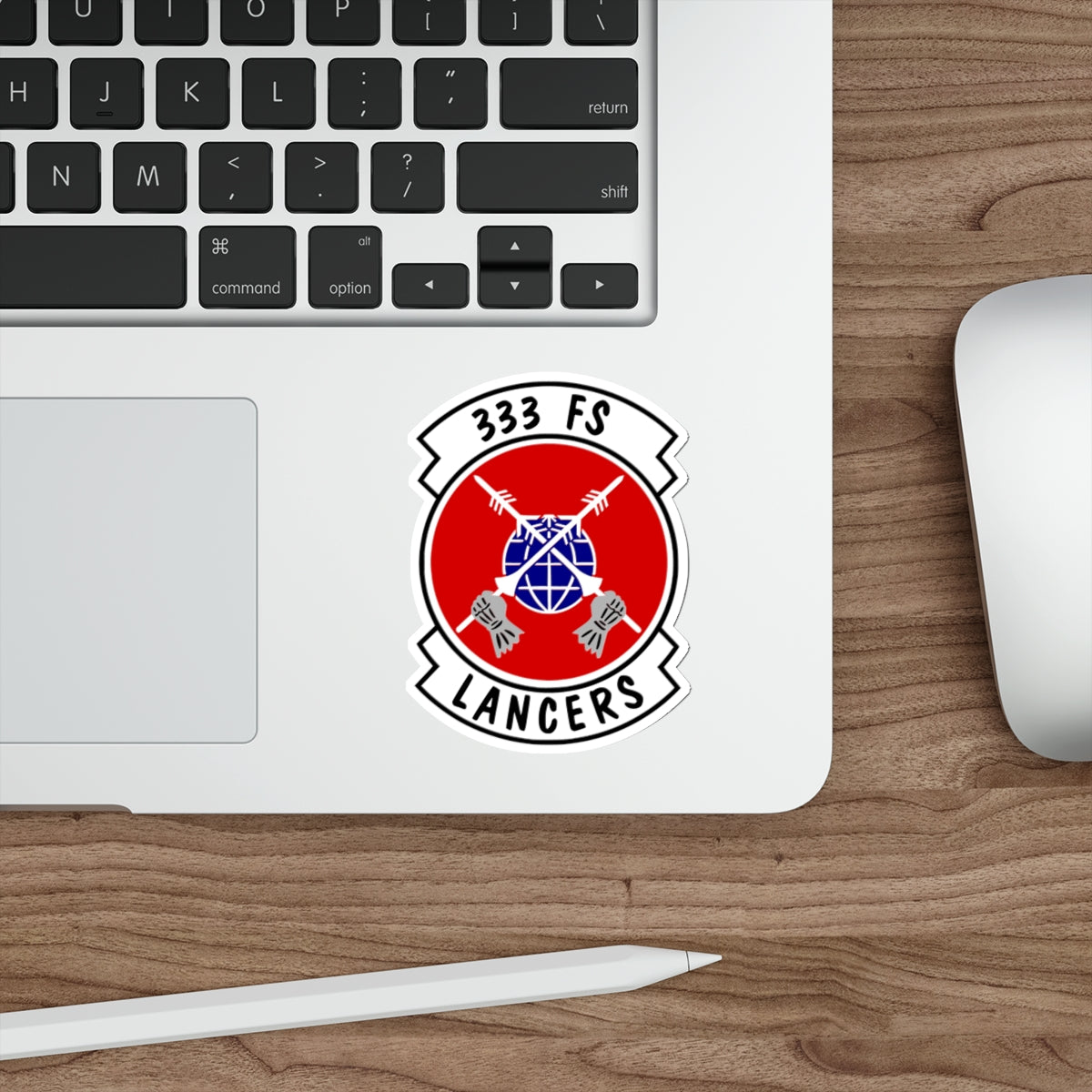 333FS Indoor/Outdoor Die-Cut Stickers, 3 Sizes Available