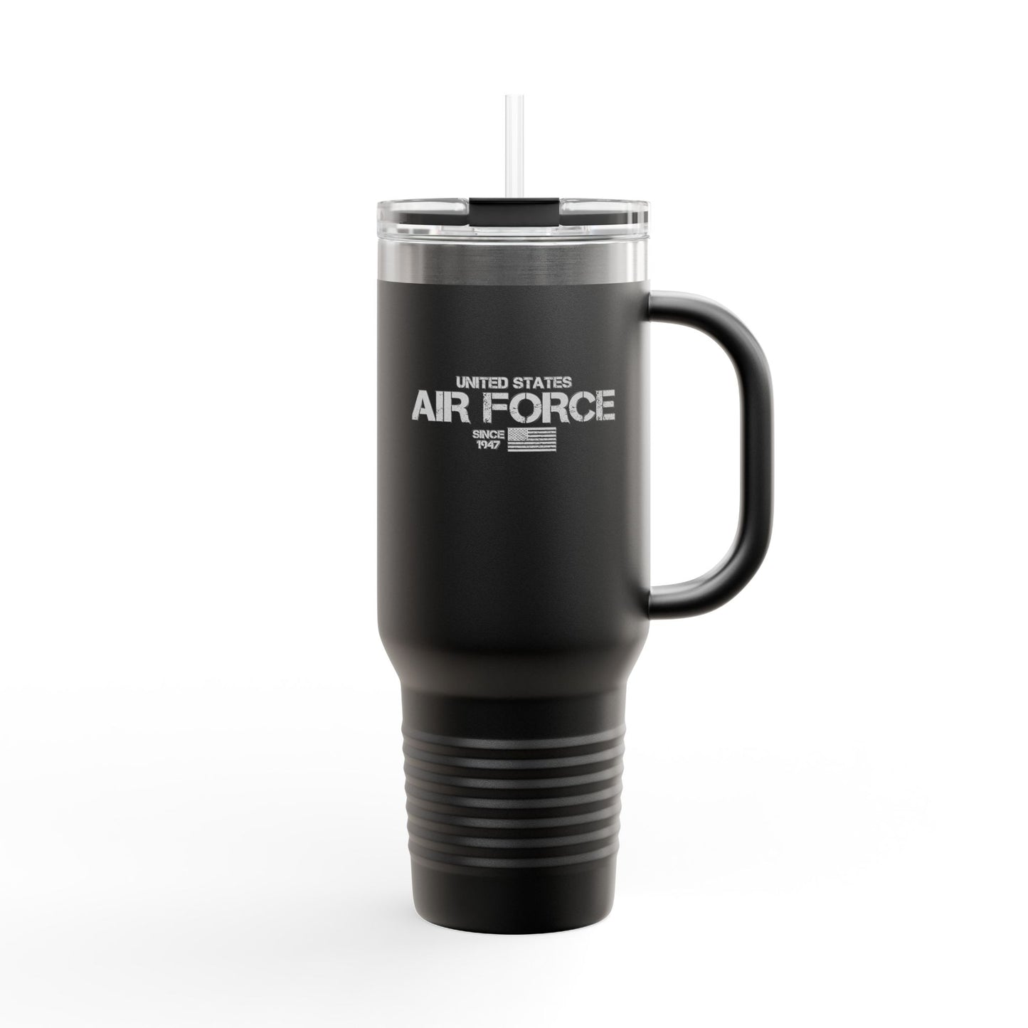 Adventure-Ready Travel Mug, 40oz, USAF, Multiple Color Options