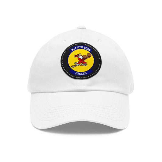 334FS Eagles Leather Patch Hat, Multiple Colors