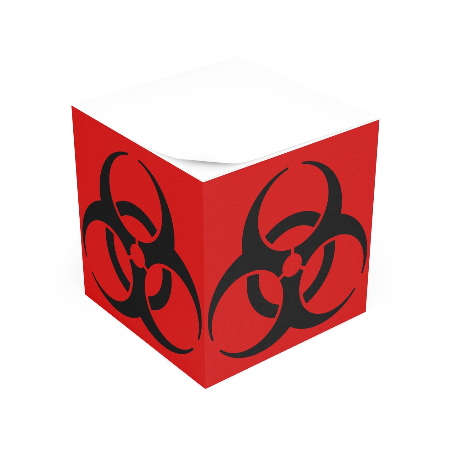 Biohazard Note Cube, 700 sheets, 3.37" x 3.37"