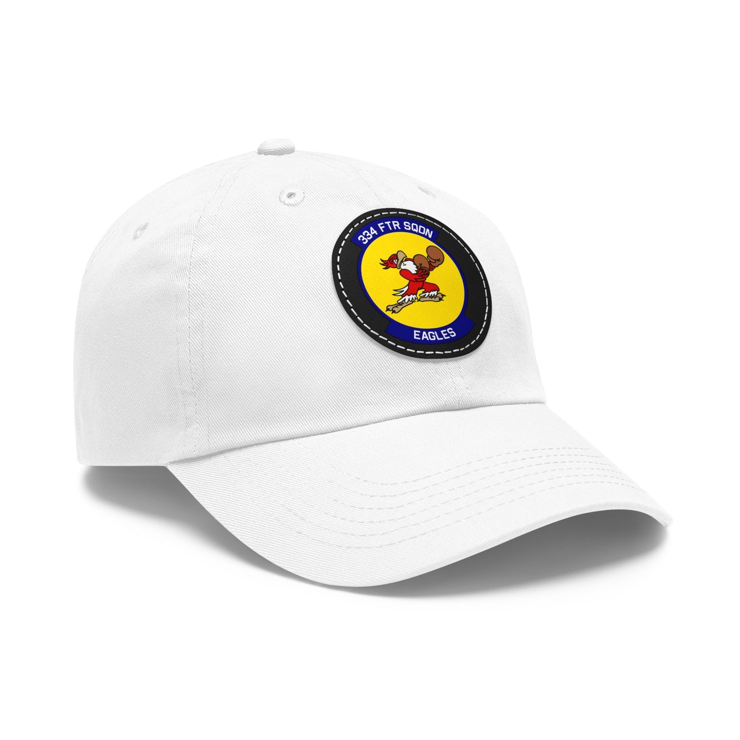 334FS Eagles Leather Patch Hat, Multiple Colors
