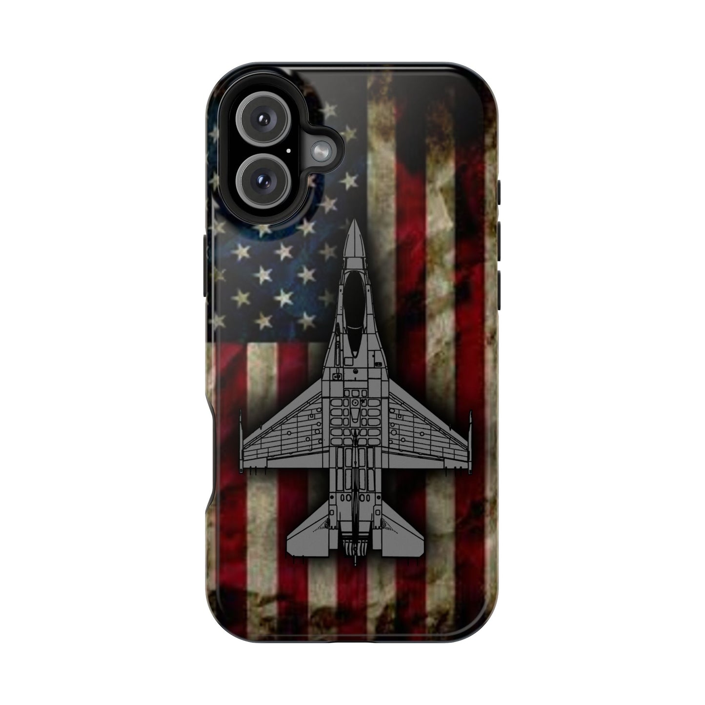 F-16 Old Glory Magnetic Tough Cases for iPhone