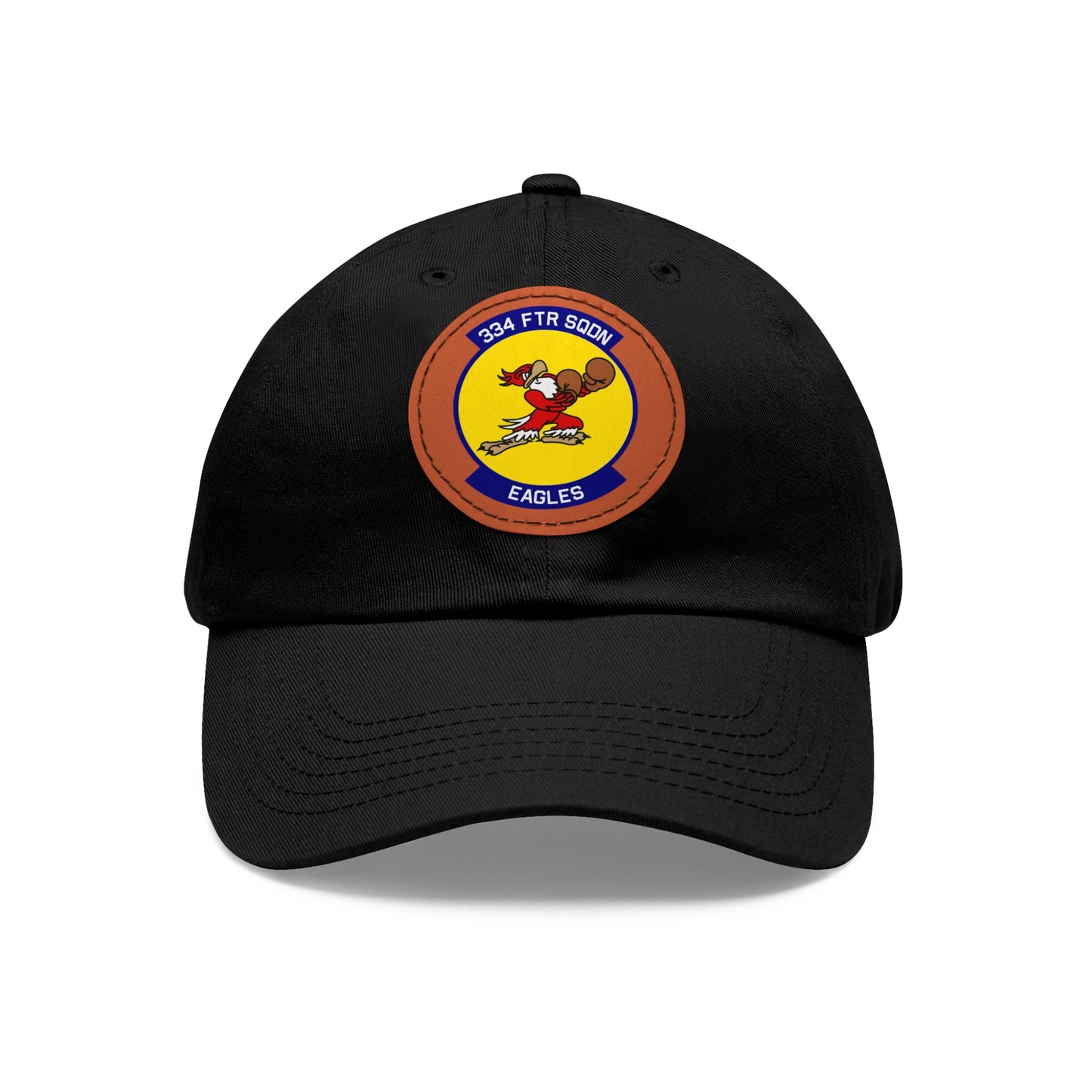 334FS Eagles Leather Patch Hat, Multiple Colors