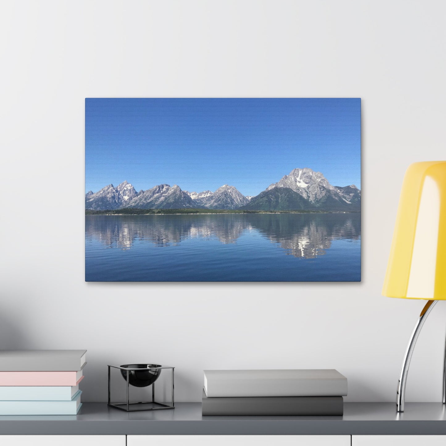 Canvas Stretched, Tetons, WY