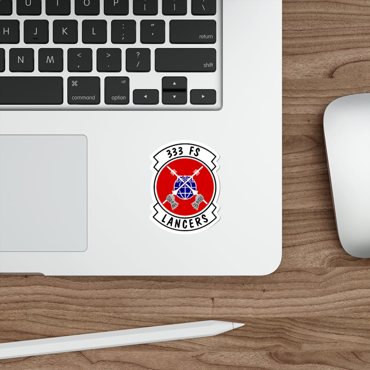333FS Indoor/Outdoor Die-Cut Stickers, 3 Sizes Available